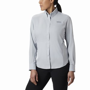 Columbia PFG Tamiami™ II Långärmad Tröja Dam Grå (SMNXU7019)